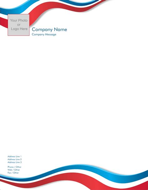 vistaprint letterhead.